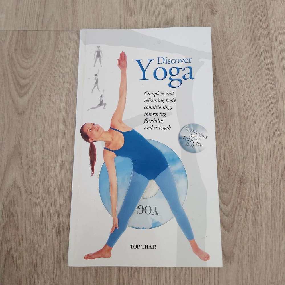 Discover Yoga Book and DVD Set Elly Lloyd Top‎ That Publishing 2005 Illustrated